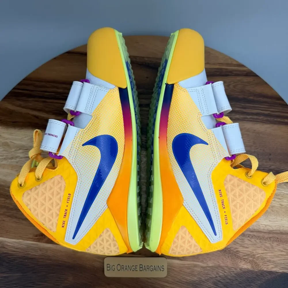 Nike Zoom Javelin Elite 3 Citron Pulse Yellow Men's 13 FZ9626-800 New With Bag